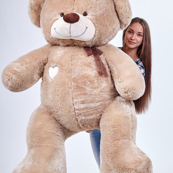 Бурый плюшевый мишка большой в Екатеринбурге