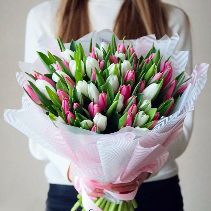Букет тюльпанов "Лолита" в Екатеринбурге