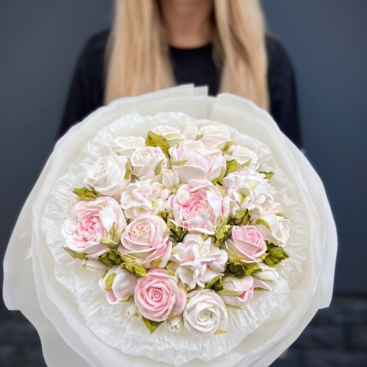 Сладкий букет из ЗЕФИРА нежный в Екатеринбурге